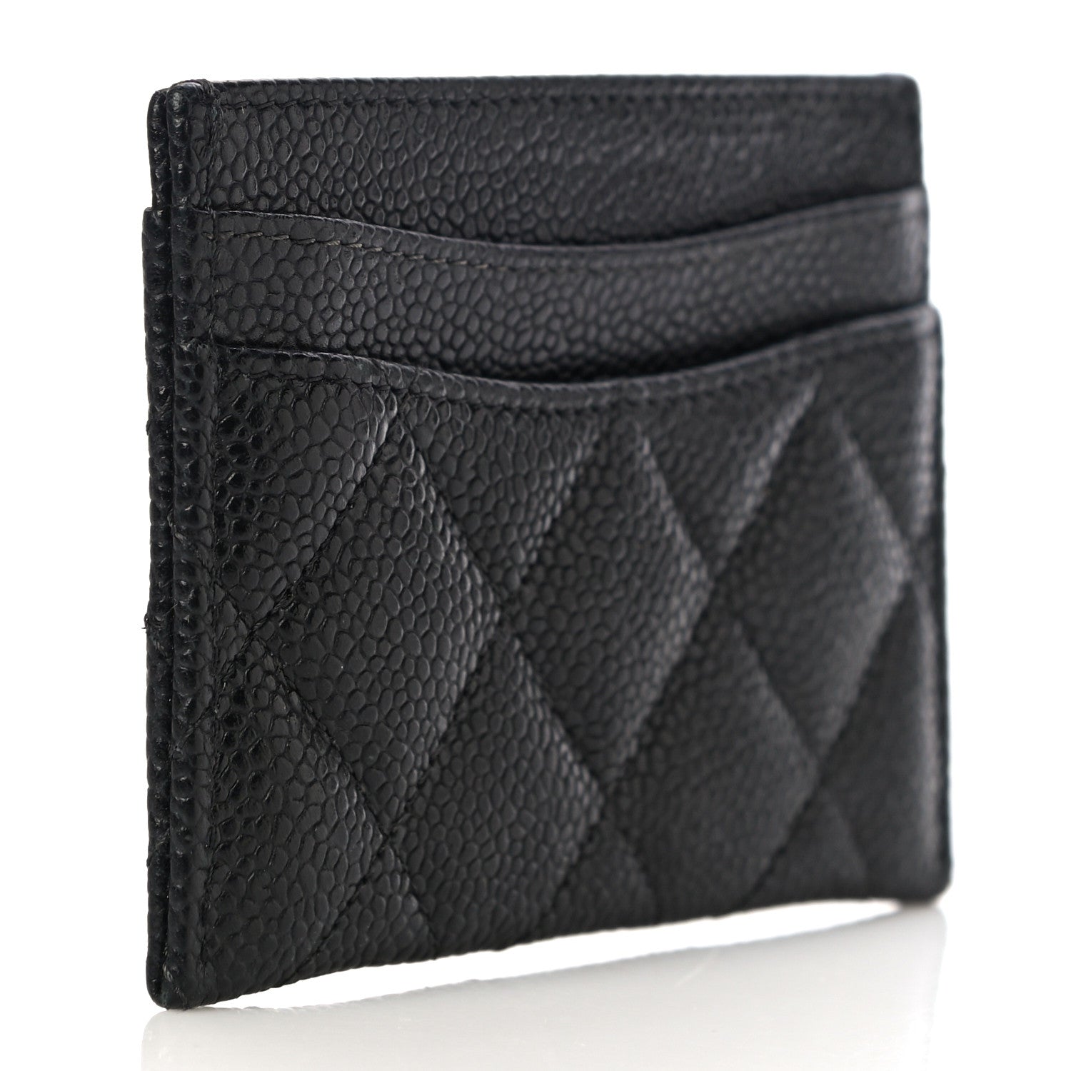 Chanel Caviar Quilted Card Holder Black 3 of 11