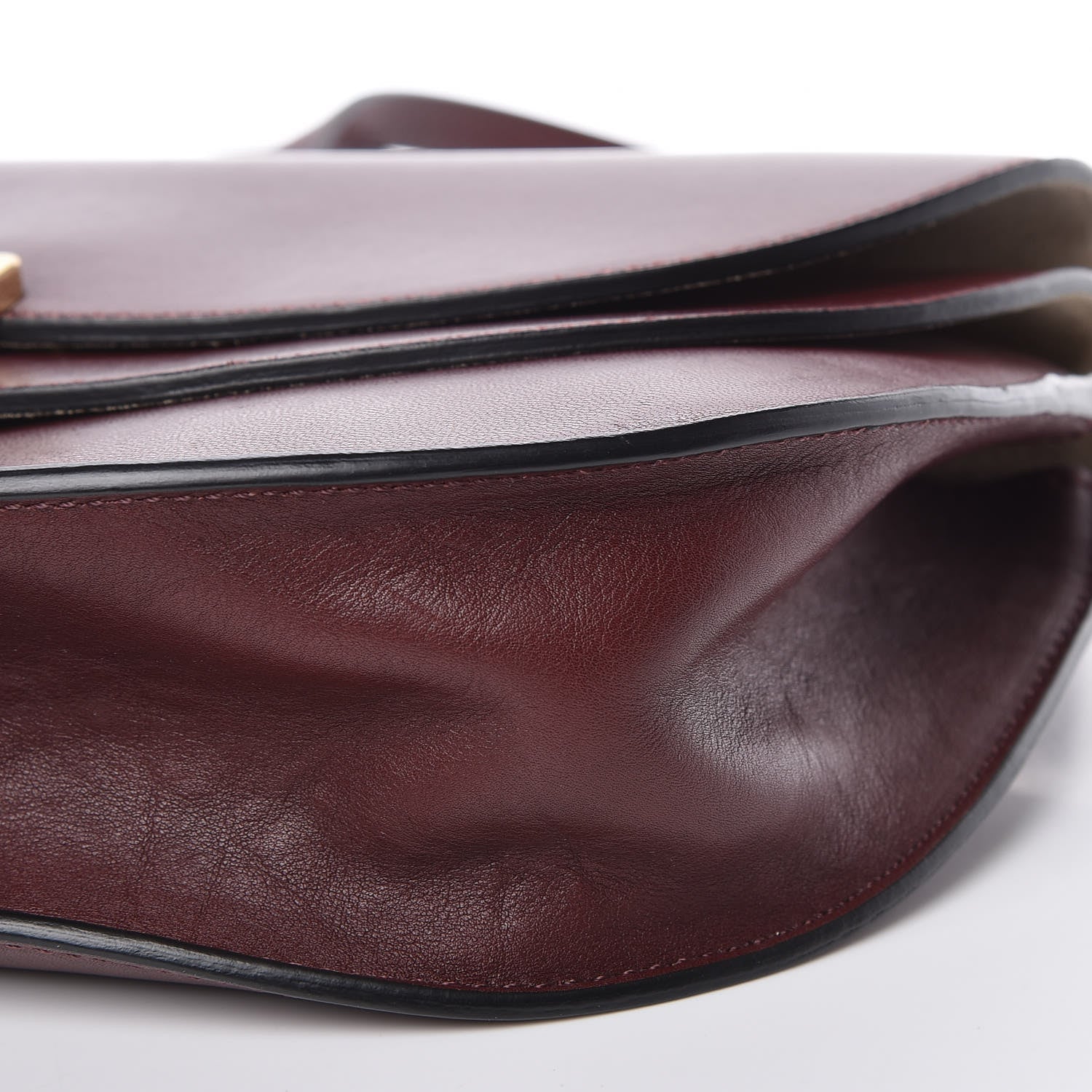 Chloe Calfskin Georgia Crossbody Bag Bordeaux 15 of 15