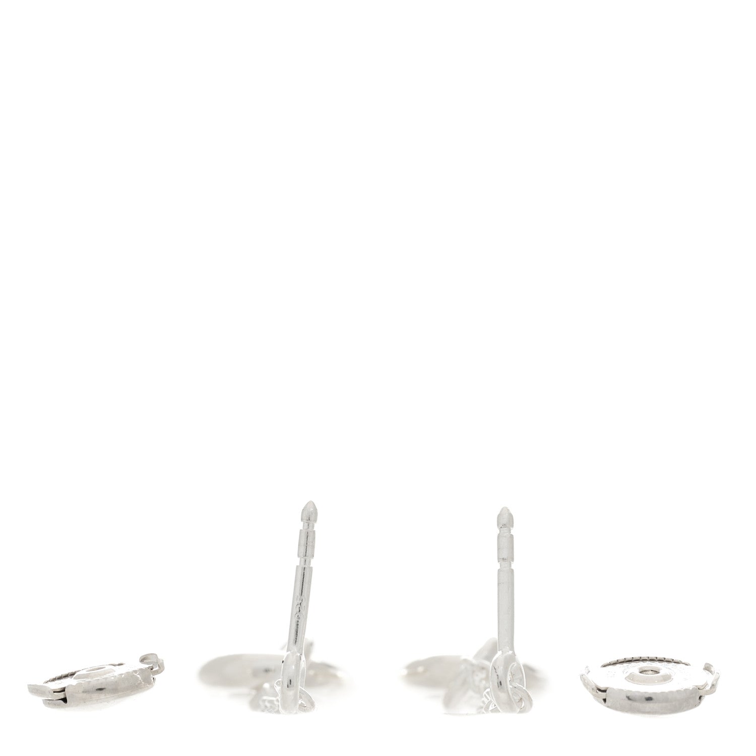 Hermes Sterling Silver Farandole Drop Earrings 3 of 5