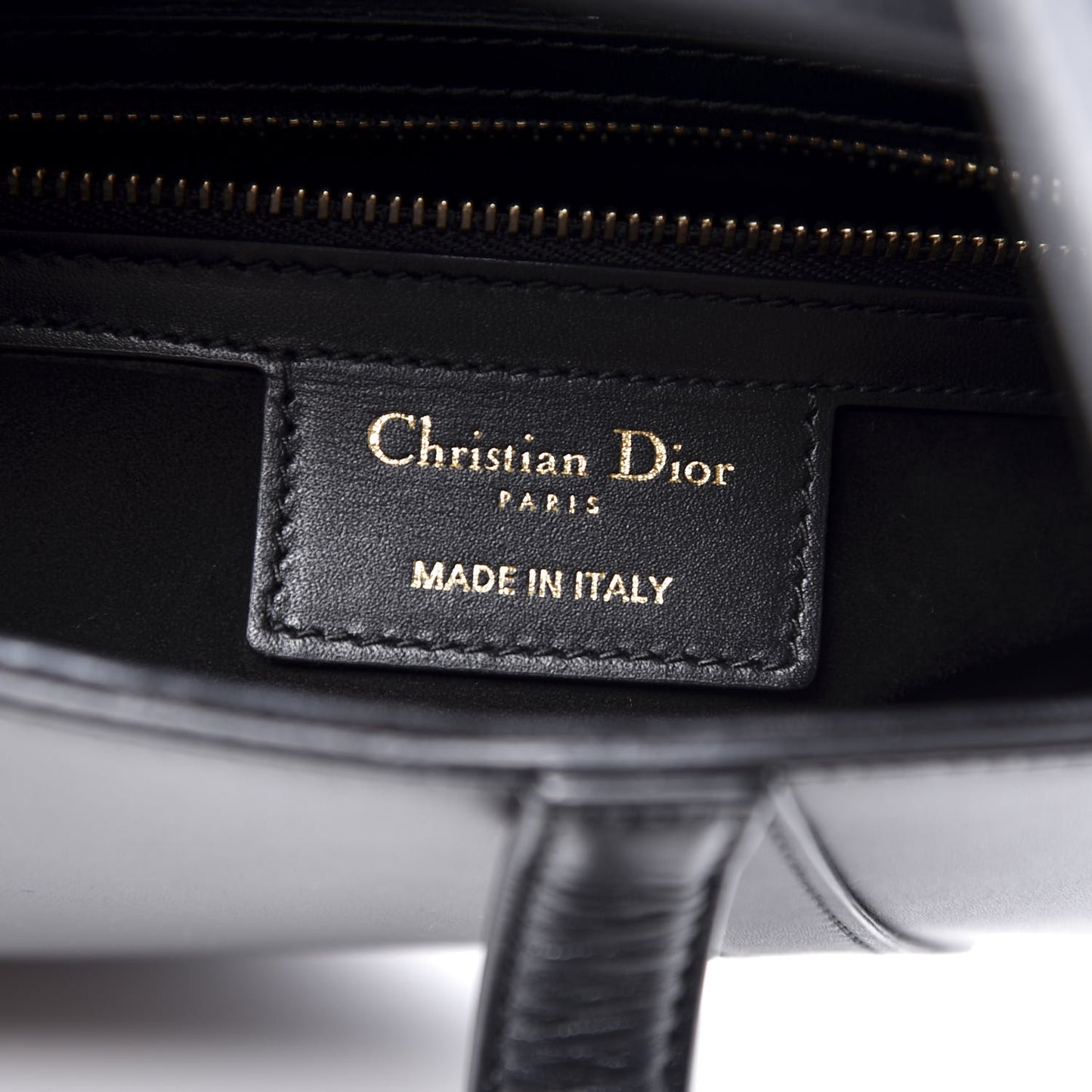 Calfskin Saddle Bag Black