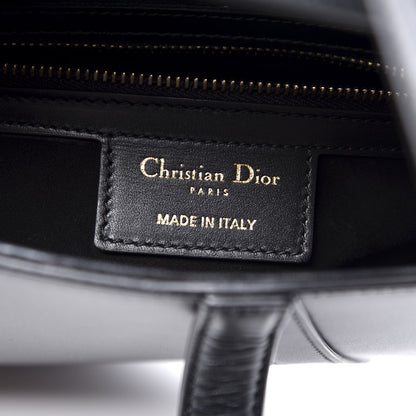 Christian Dior Calfskin Saddle Bag Black 7 of 10