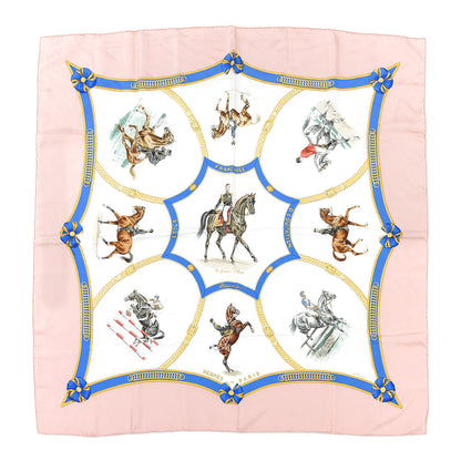 Hermes Silk Les General L'Hotte Scarf 90 1 of 9