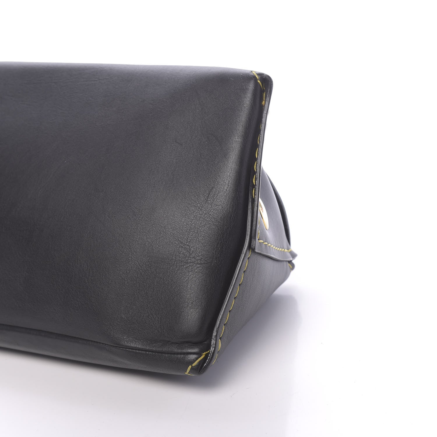 Celine Calfskin Orb Bag Black 11 of 13