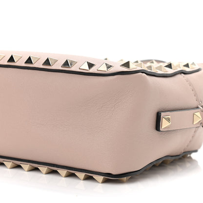 Valentino Garavani Calfskin Rockstud Camera Crossbody Bag Poudre 8 of 9