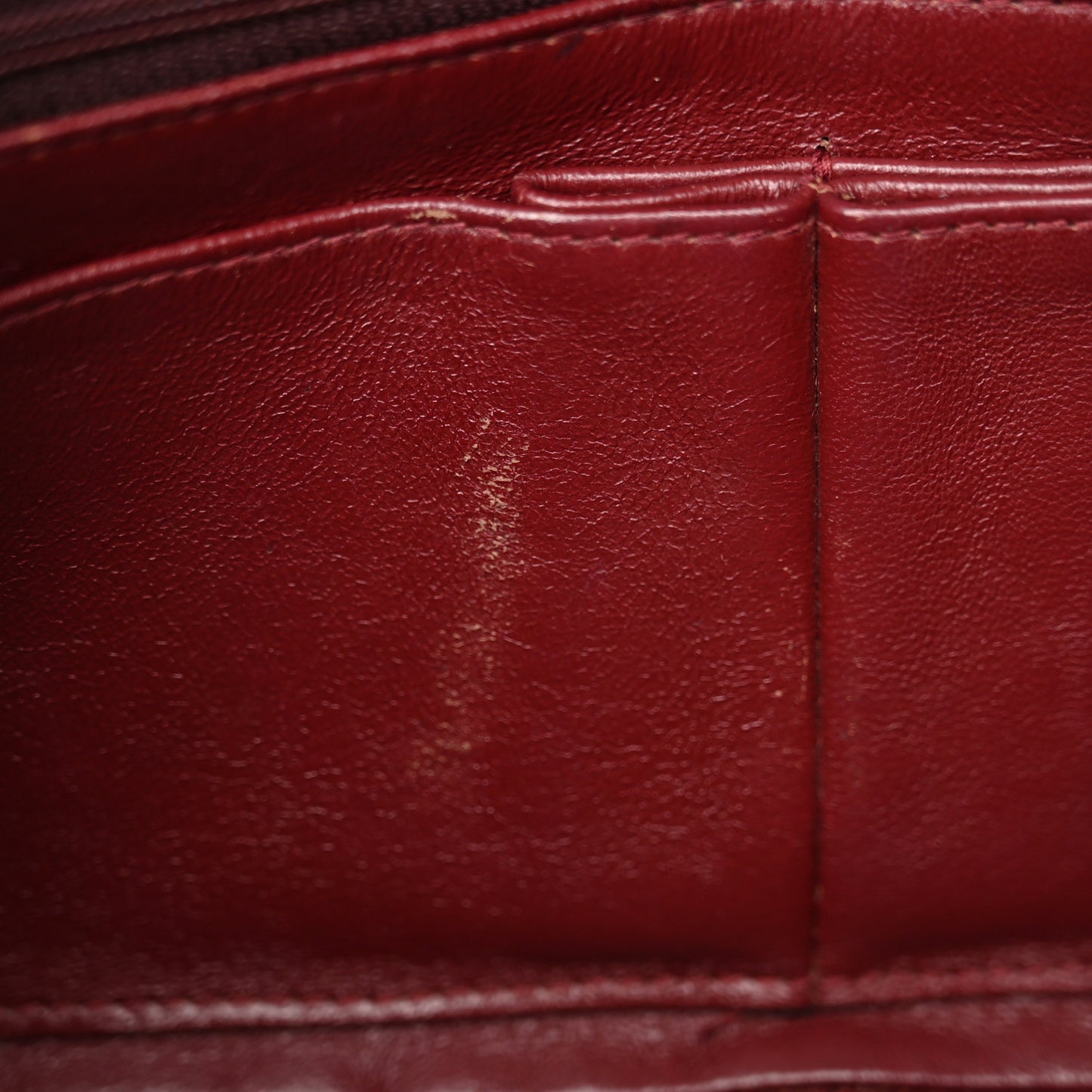 Lambskin Quilted Small Single Flap Black