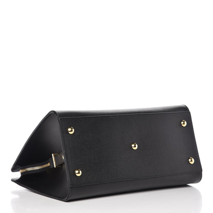 Saint Laurent Textured Calfskin Medium Classic Y Cabas Black 4 of 9