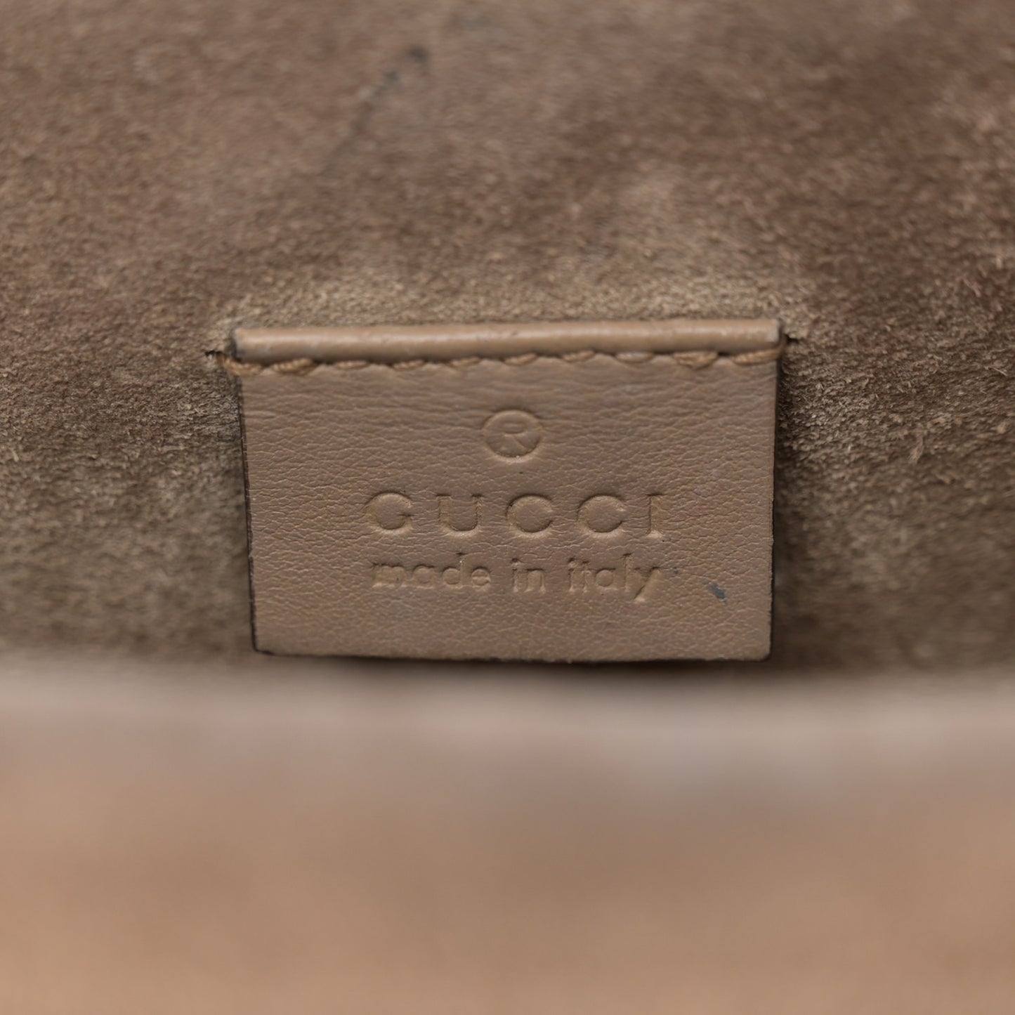 GG Supreme Monogram Mini Dionysus Shoulder Bag Taupe