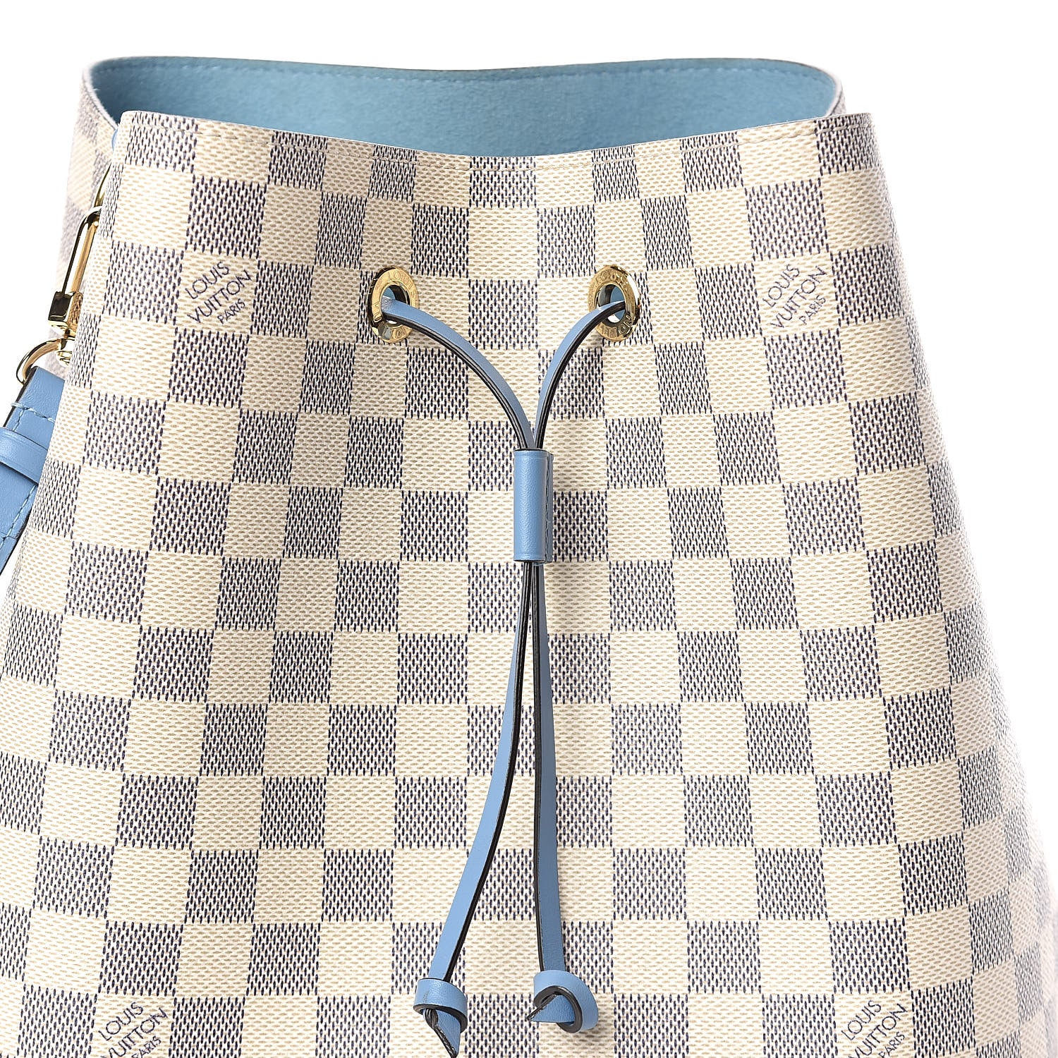 Louis Vuitton Damier Azur Neonoe MM Bleuet 7 of 9