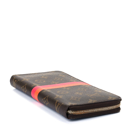 Louis Vuitton Monogram My LV Heritage Zippy Organizer Wallet Moutarde Fuchsia 4 of 8
