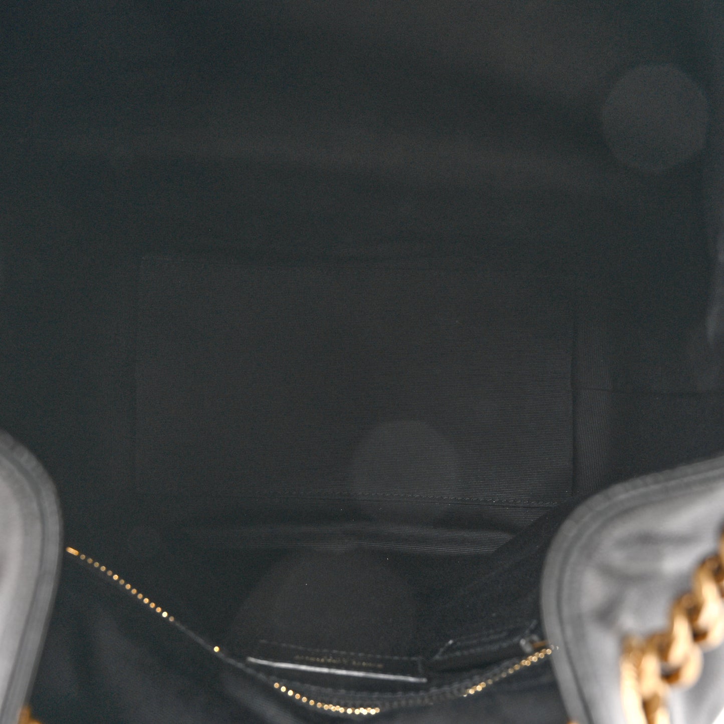 Lambskin Matelasse Monogram Joe Backpack Black