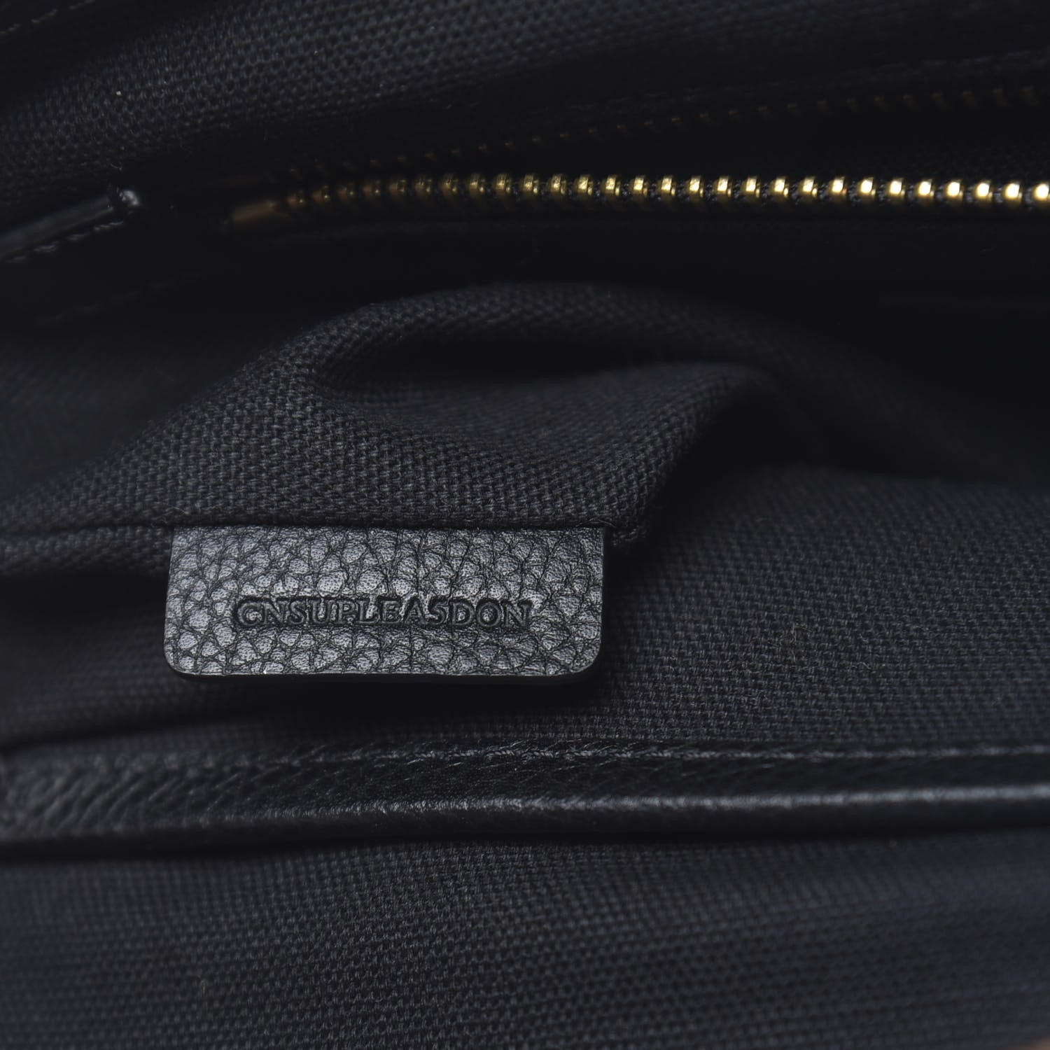 Burberry Canvas Mega Check Small Baildon Messenger Bag Black 8 of 11