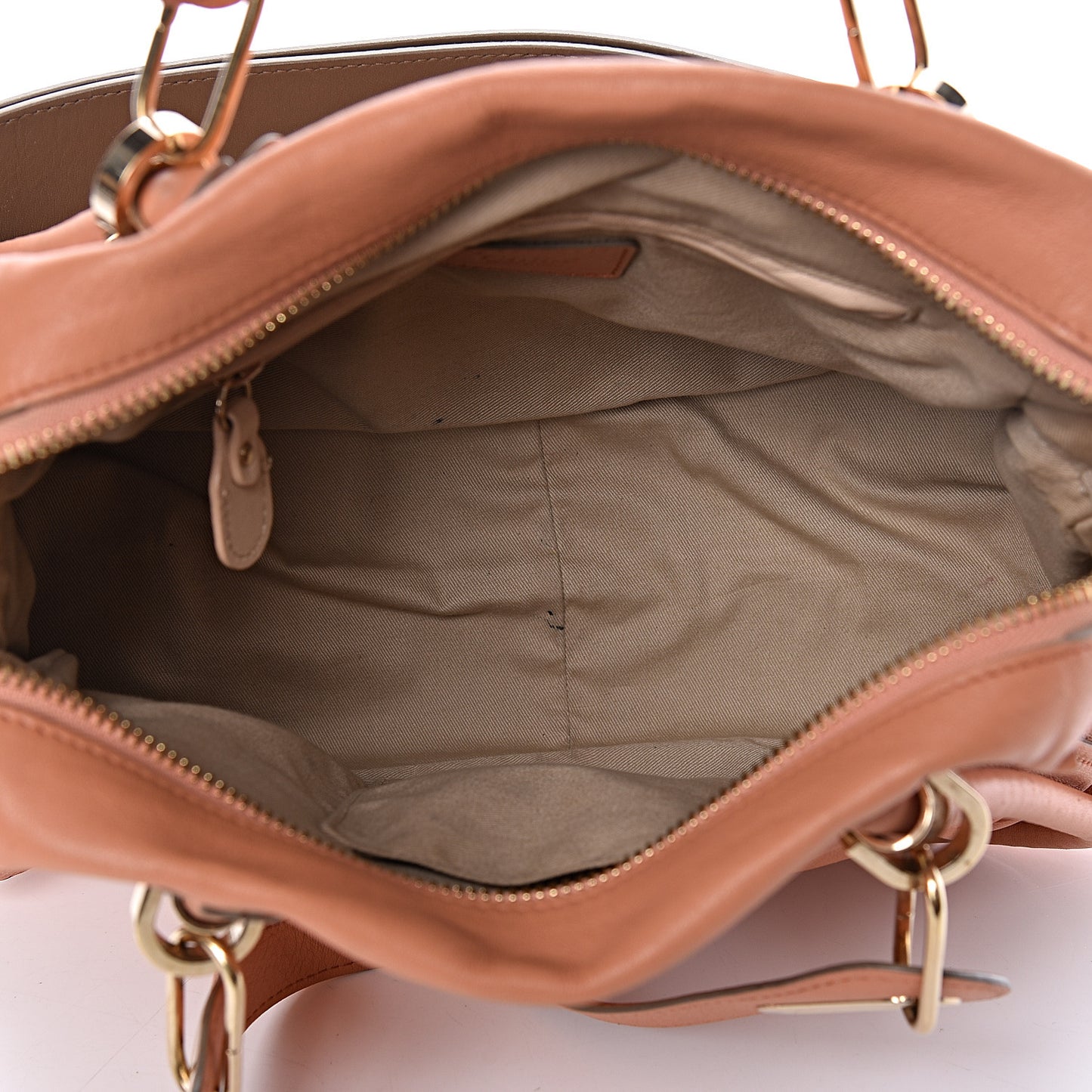 Calfskin Medium Military Paraty Peach Pink