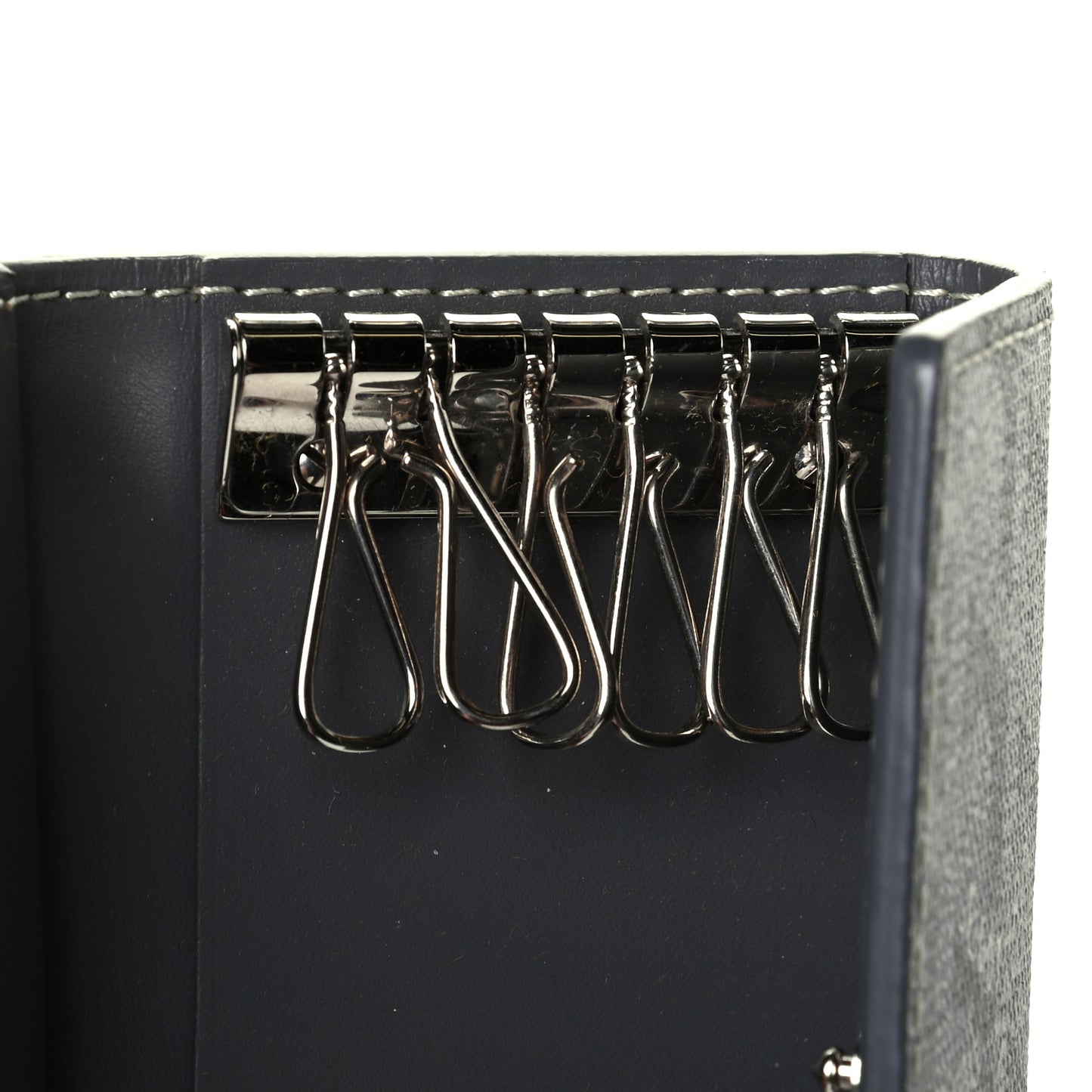 Goyardine Saint Michel 6 Key Holder Grey