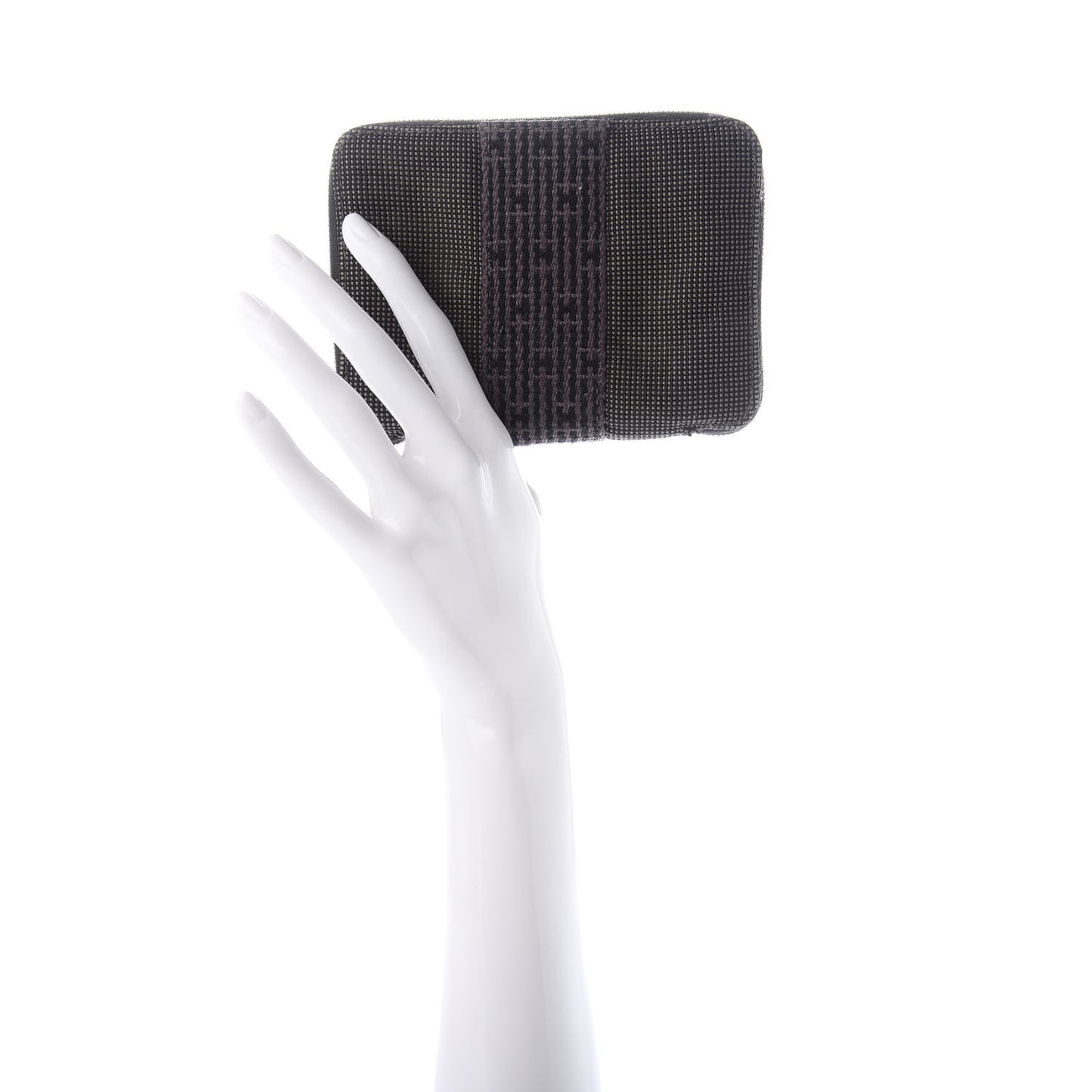 Canvas Herline Zip Wallet Grey