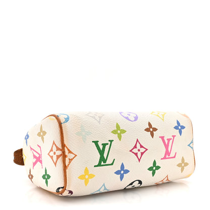 Louis Vuitton Monogram Multicolor Mini Sac HL Speedy White 4 of 19