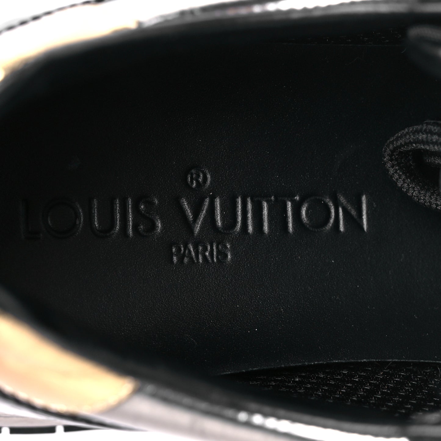 Suede Monogram Run Away Sneakers 36  Black Gold Silver