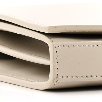 Saint Laurent Smooth Calfskin Tri-Metal Cassandre Wallet On Chain WOC 8 of 15