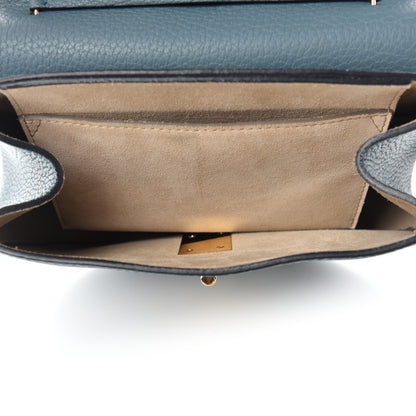 Chloe Grained Lambskin Drew Shoulder Bag Cloudy Blue 5 of 10