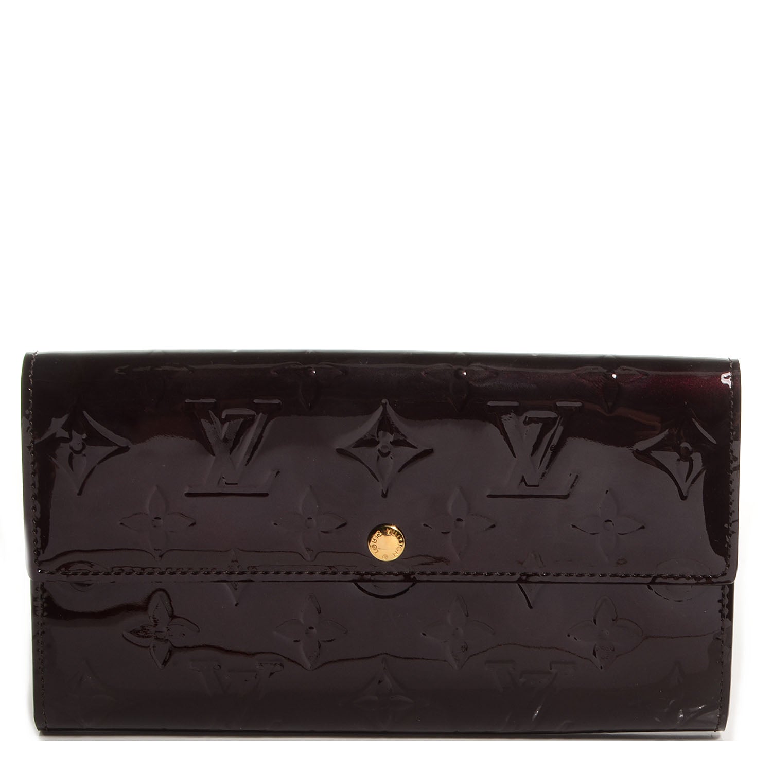 Louis Vuitton Vernis Sarah Wallet Amarante 1 of 7