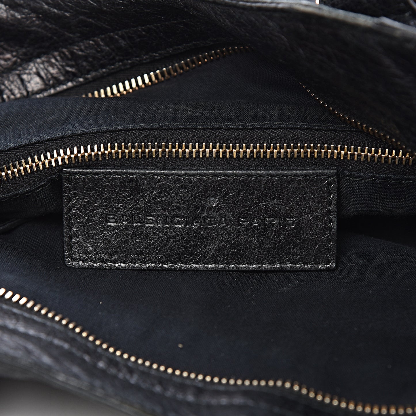 Agneau Giant 12 Rose Gold Hardware Velo Black