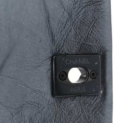 Chanel Metallic Aged Calfskin Quilted Mini Coco Handle Flap Charcoal 6 of 12
