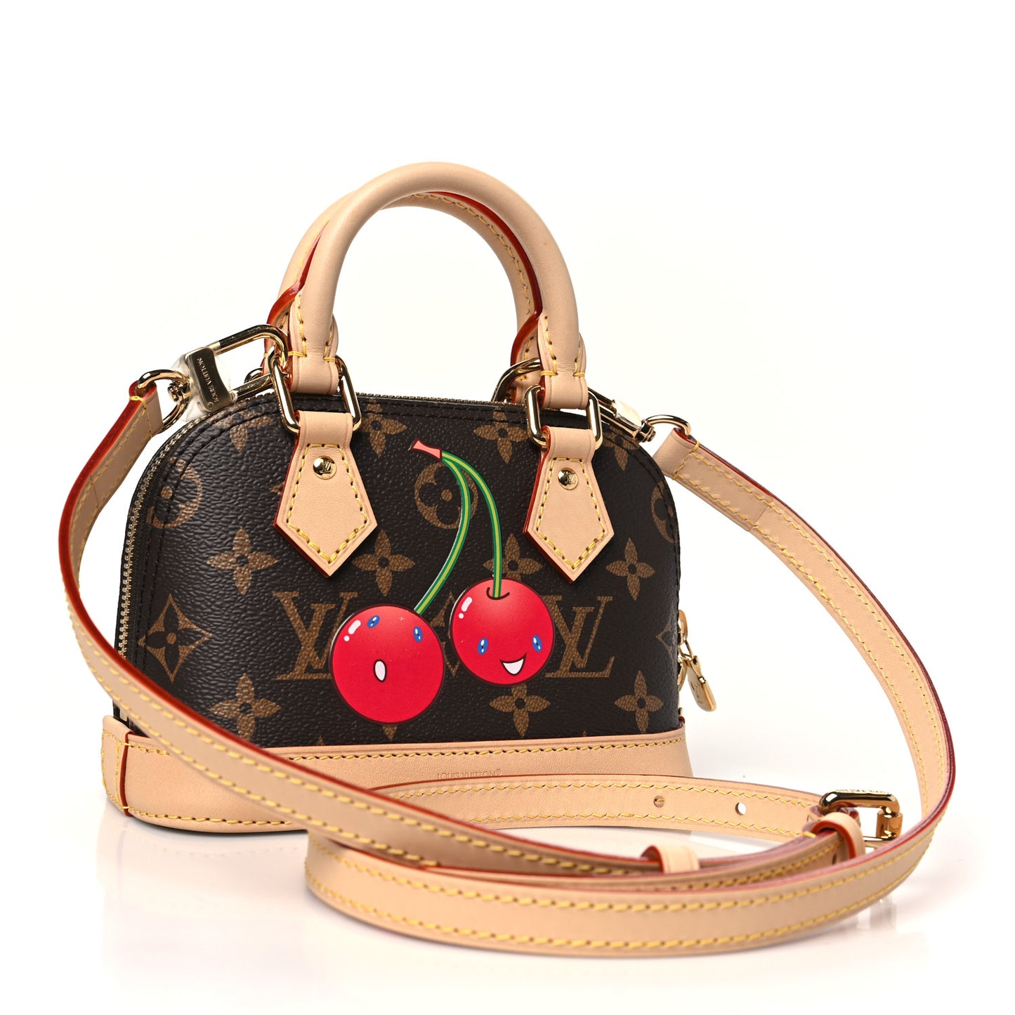 LV X TM Monogram Cerises Nano Alma