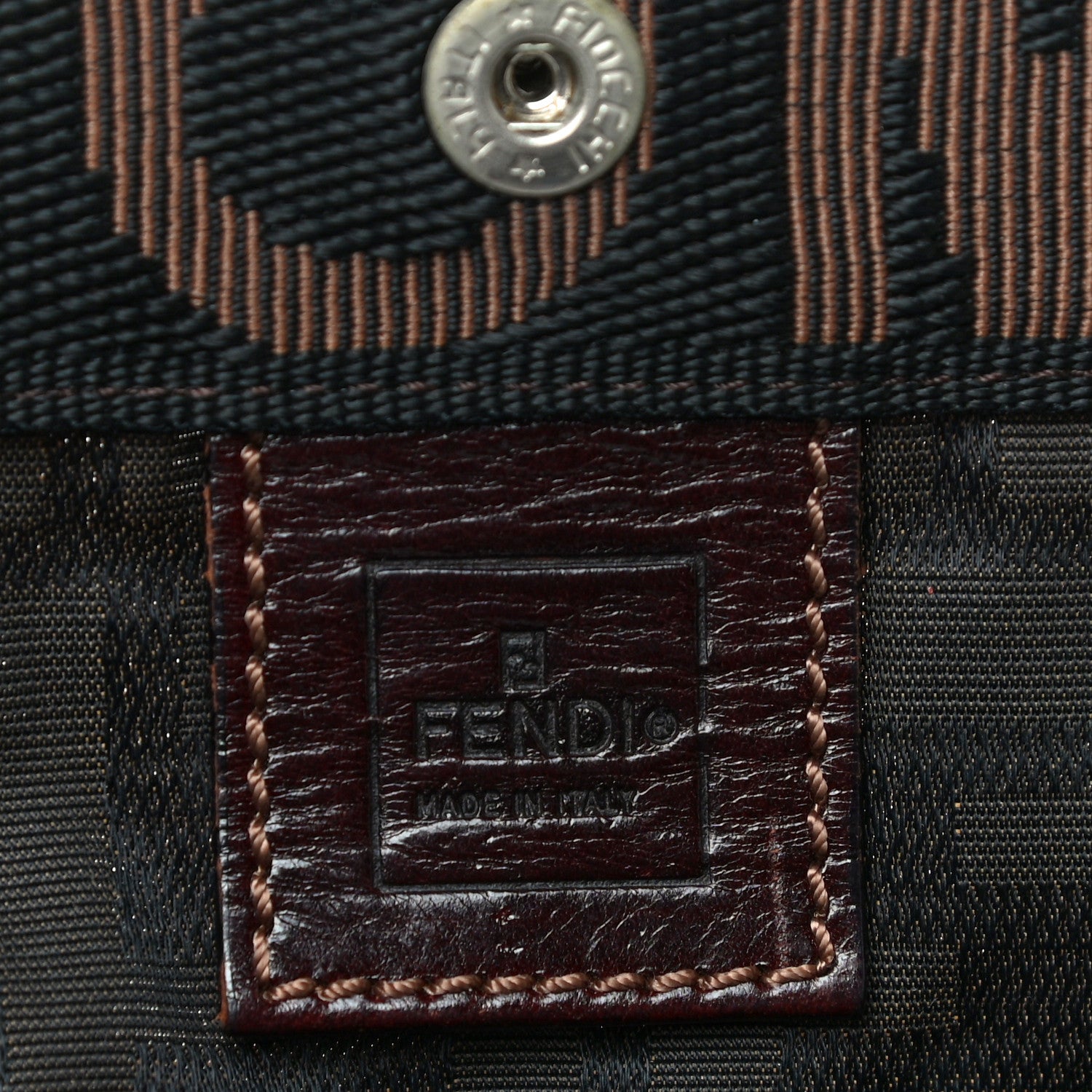 Fendi Zucca Shopping Tote Tobacco 5 of 18