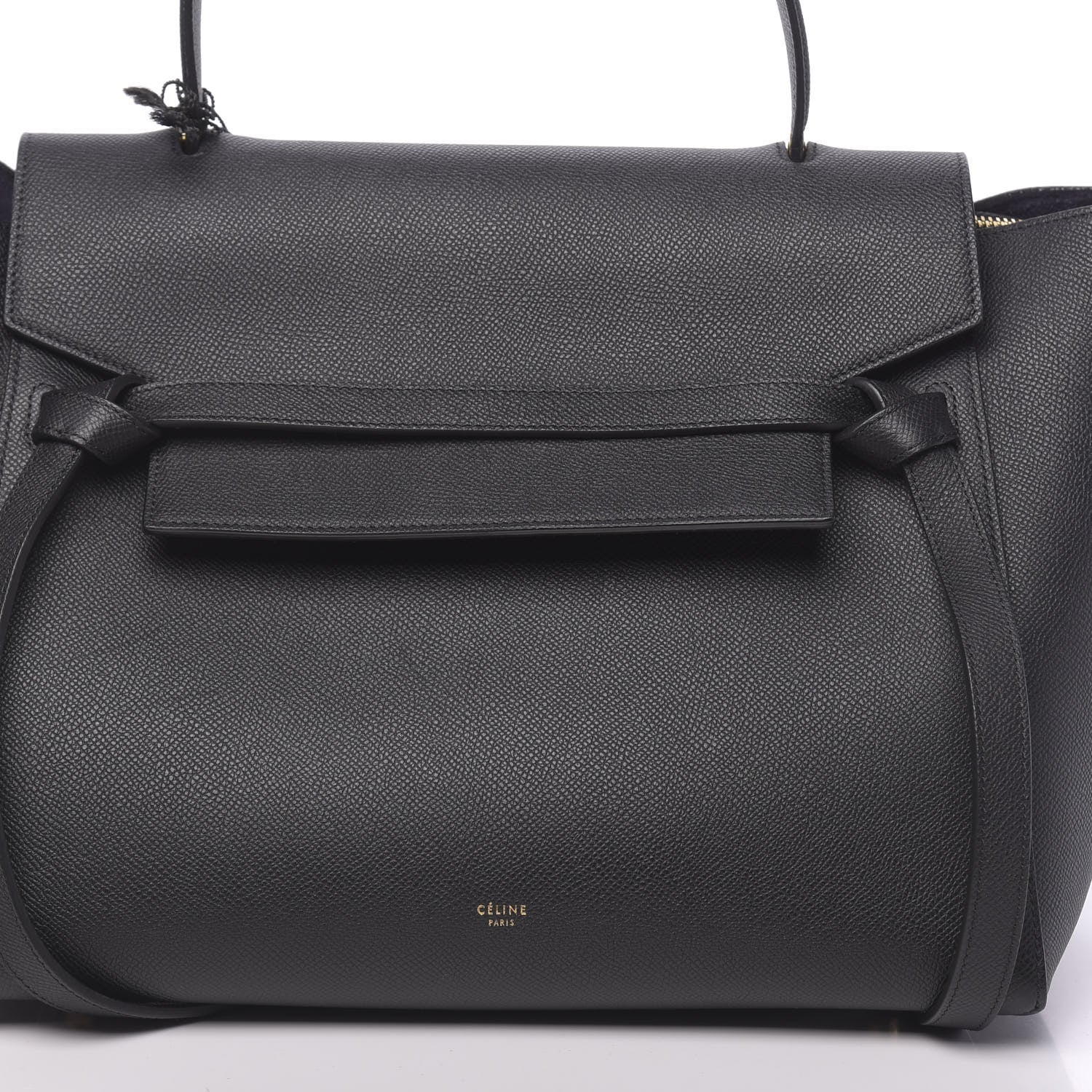 Celine Grained Calfskin Small Belt Bag Black 8 of 10