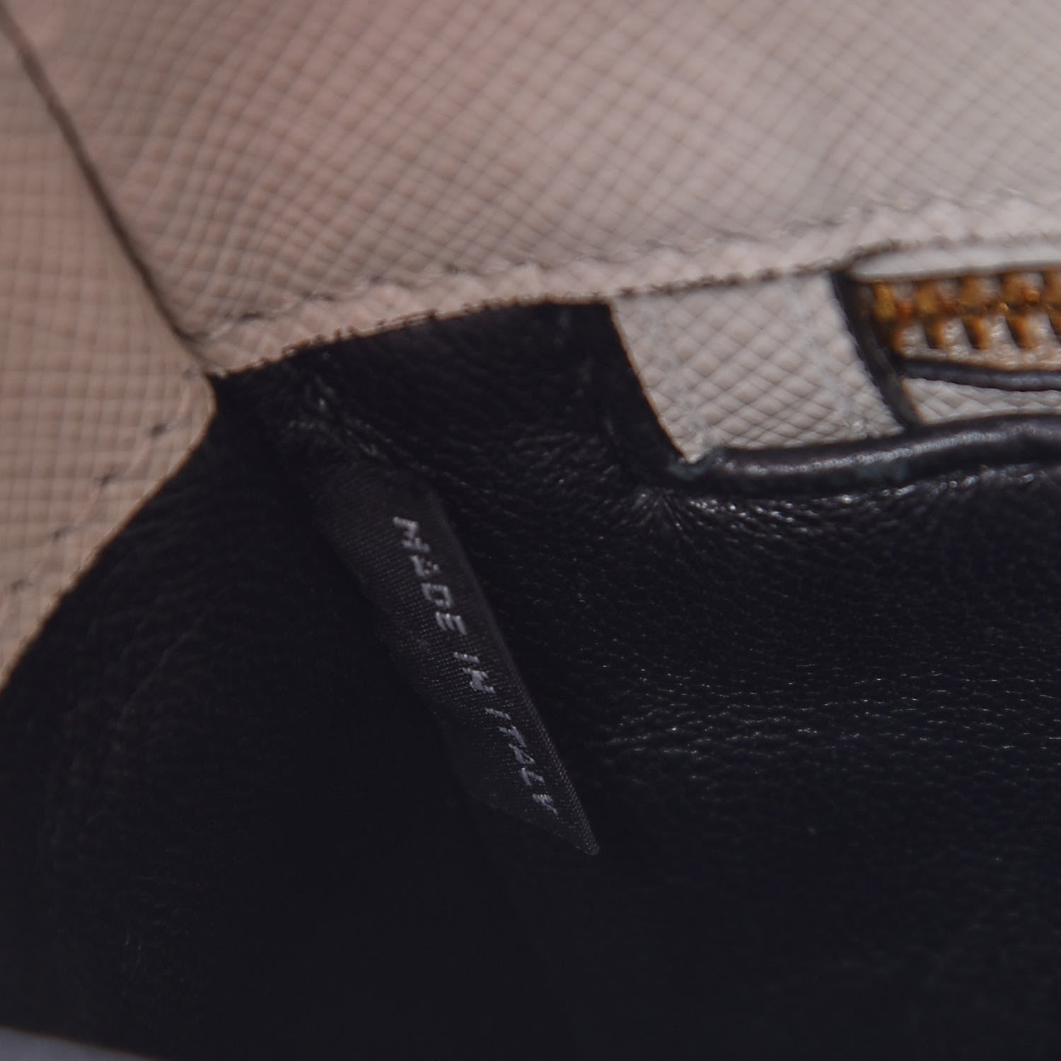 Prada Saffiano Sound Studded Hobo Talco 7 of 13