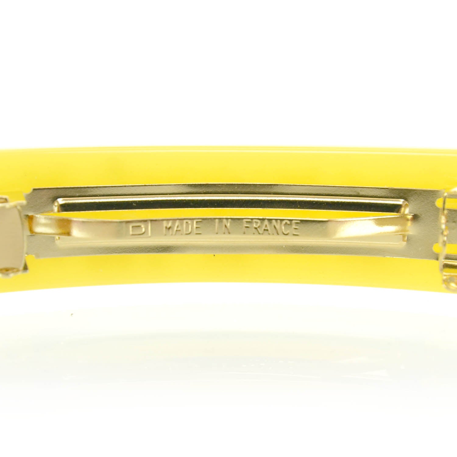 Louis Vuitton Monogram Inclusion Barrette Yellow 4 of 6