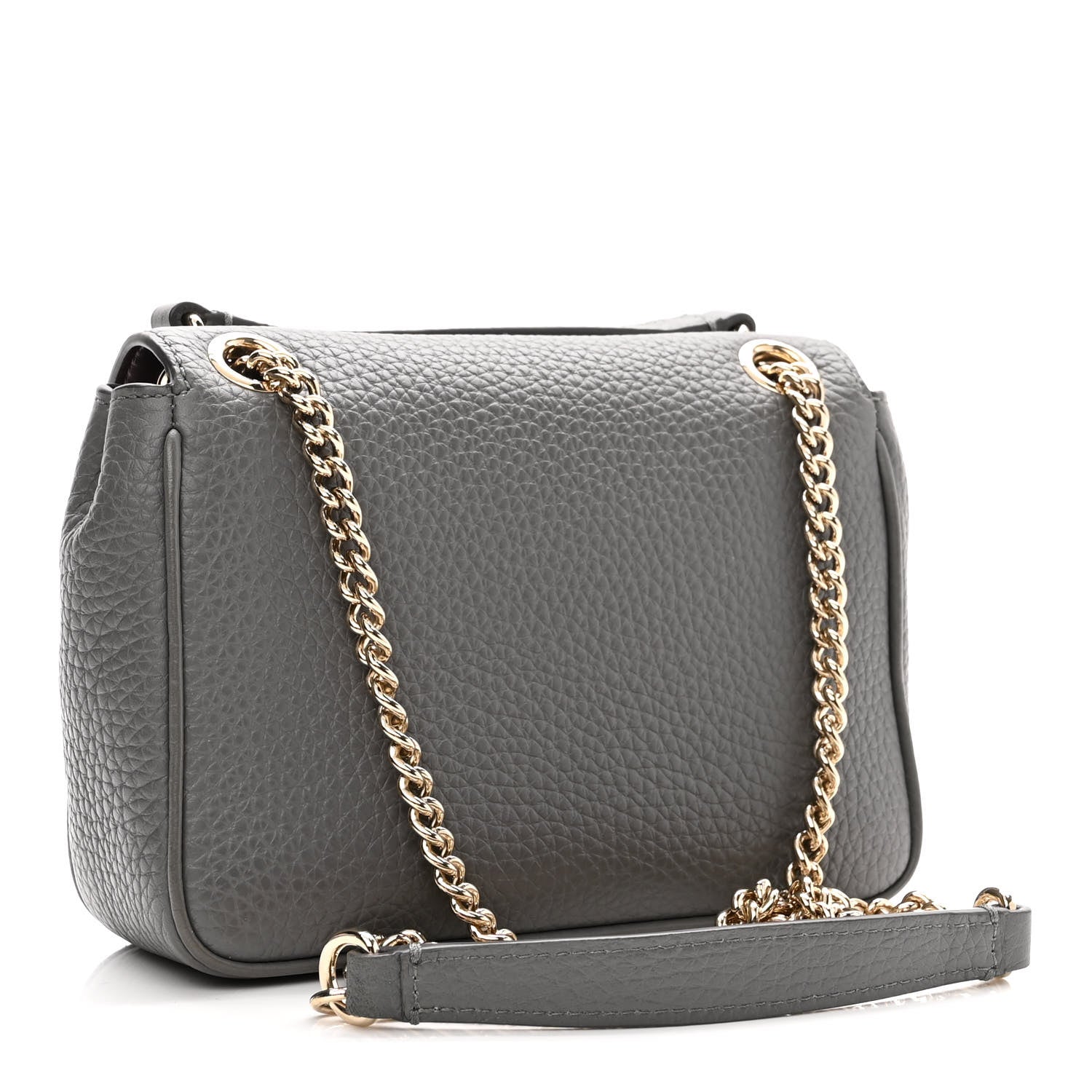 Mulberry Small Classic Grain Calfskin Small Darley Shoulder Bag Mole Grey 3 of 9