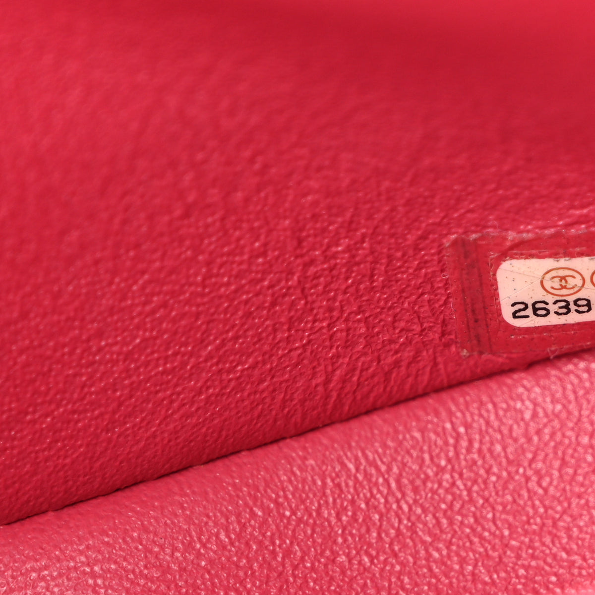 Lambskin Quilted Medium Double Flap Dark Pink