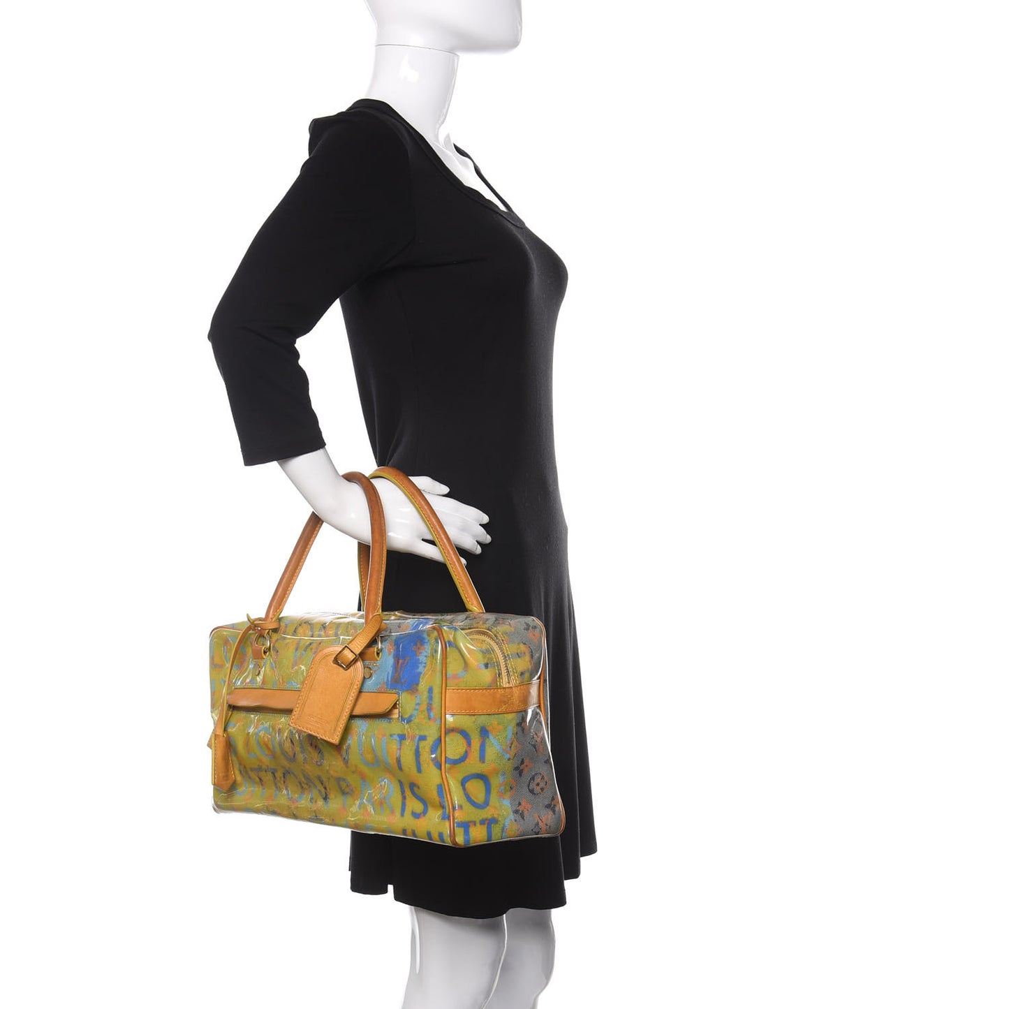 Monogram Pulp Defile Weekender PM Yellow
