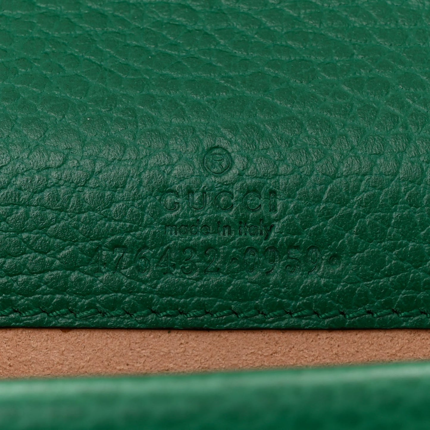 Dollar Calfskin Crystal Super Mini Dionysus Shoulder Bag Emerald