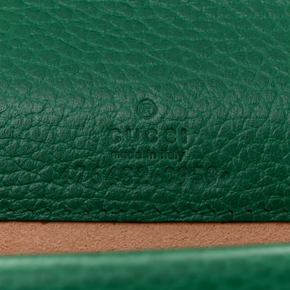 Gucci Dollar Calfskin Crystal Super Mini Dionysus Shoulder Bag Emerald 6 of 9