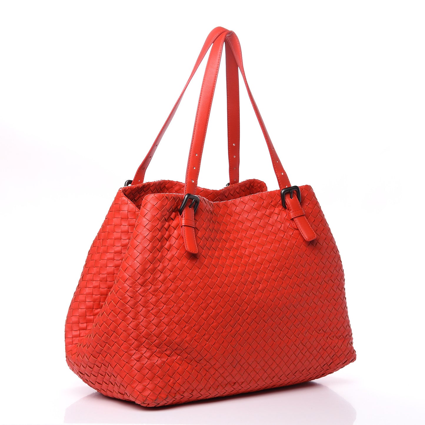 Nappa Intrecciato Large Seamless Tote Vesuvio