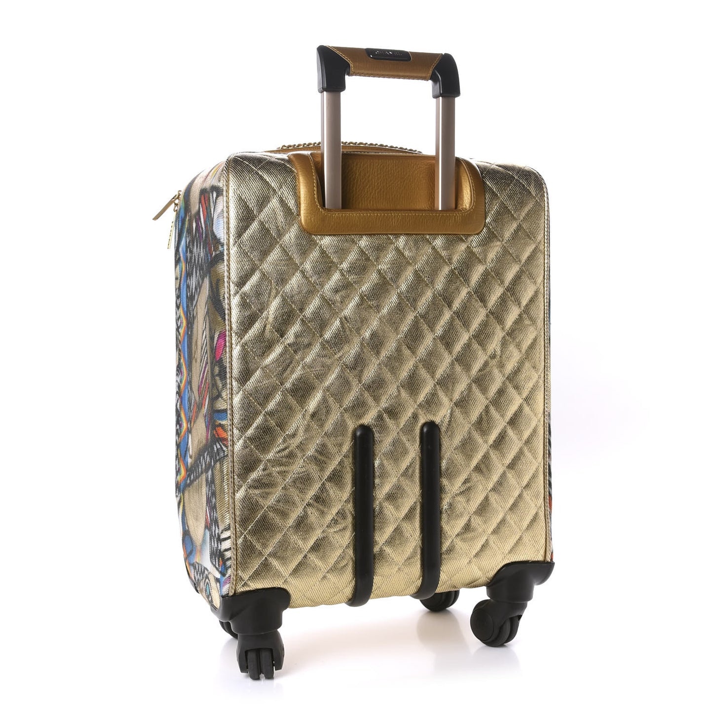 Graffiti Printed Canvas Street Spirit Trolley Multicolor