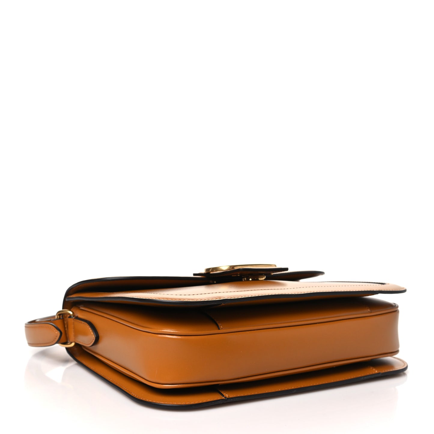 Smooth Calfskin 9to5 Shoulder Bag Tan