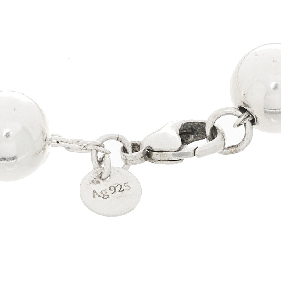 Tiffany Sterling Silver 10mm HardWear Ball Bracelet 3 of 4