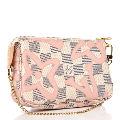 Louis Vuitton Damier Azur Tahitienne Mini Pochette Accessories 3 of 8