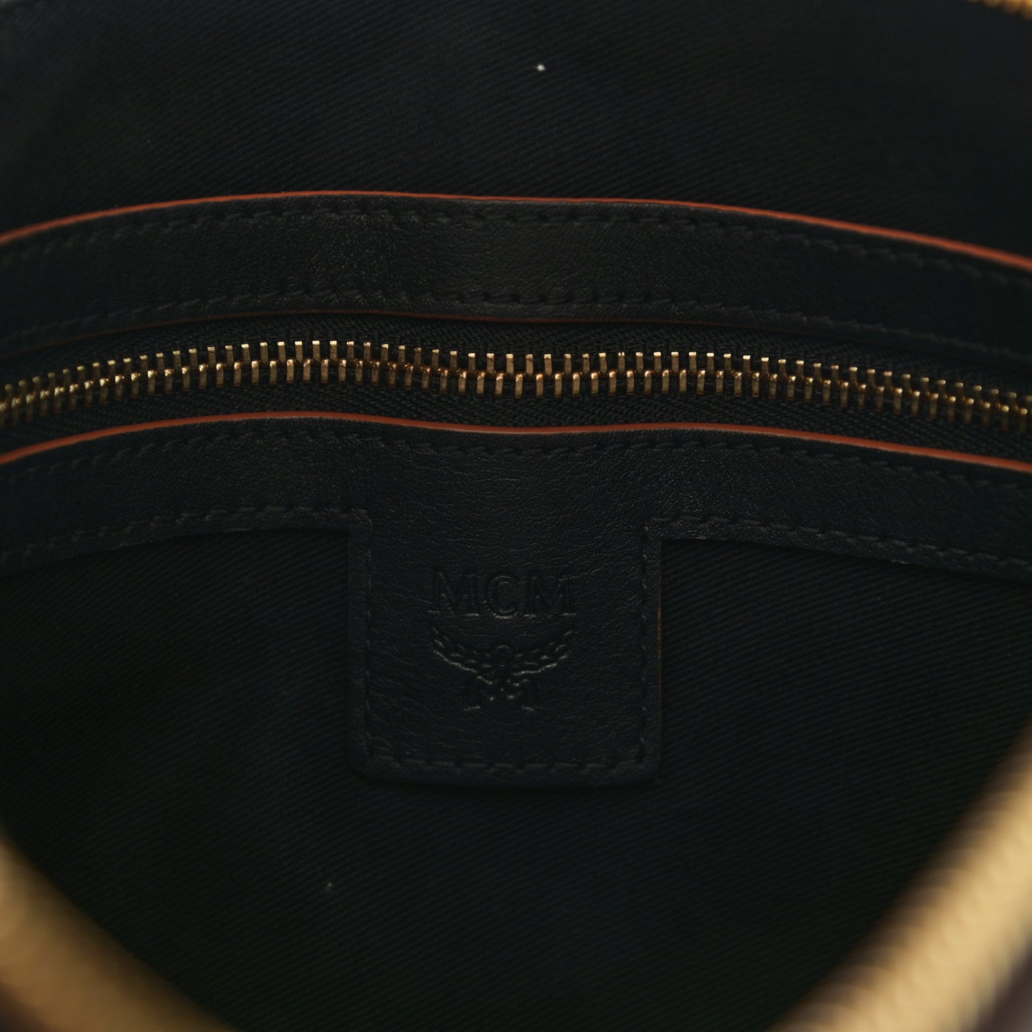 Calfskin Monogram Klara Crossbody Pouch Black