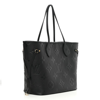 Louis Vuitton Empreinte Monogram Giant Neverfull MM Black 4 of 11