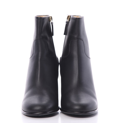 Chanel Calfskin CC Short Boots 40 Black 2 of 10