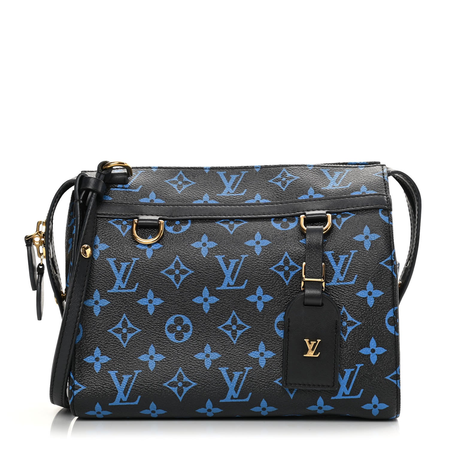 Louis Vuitton Colored Monogram Speedy Amazon PM Blue Black 1 of 14