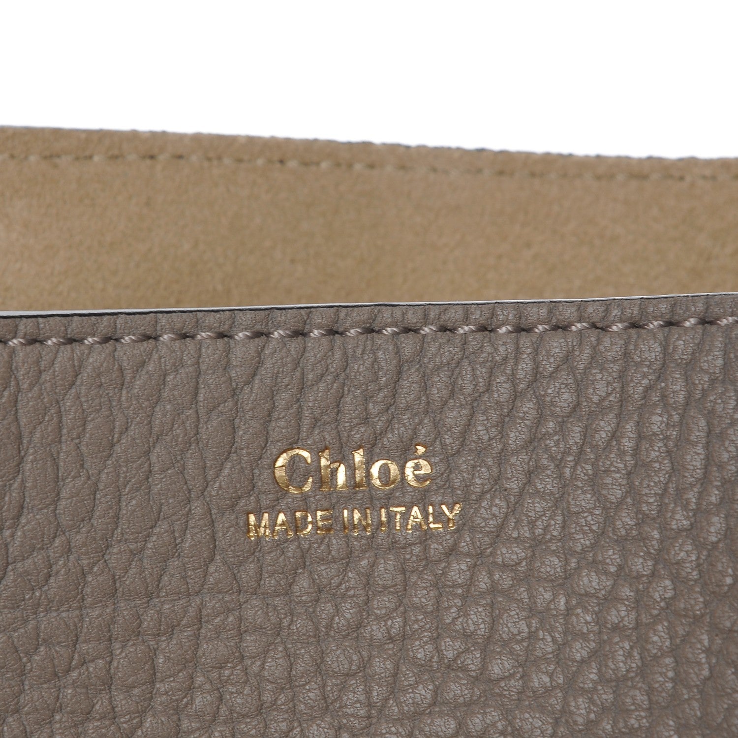 Chloe Grained Lambskin Drew Shoulder Bag Motty Grey 7 of 8