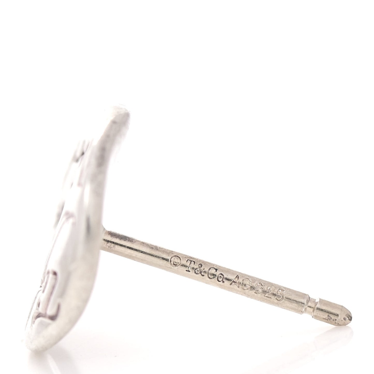 Sterling Silver Round Note Earrings