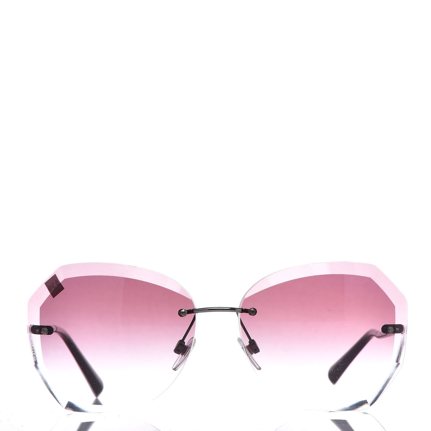 Metal Spring Round Sunglasses 4220 Pink