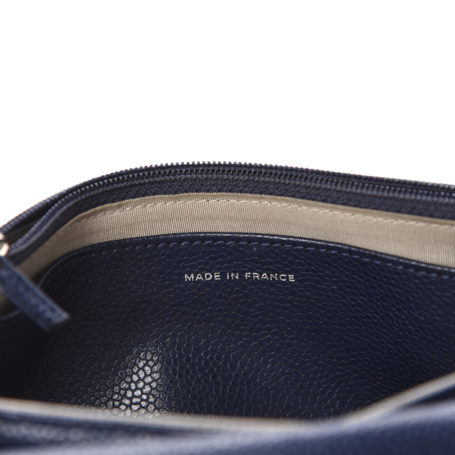 Caviar Half Moon Wallet On Chain WOC Navy