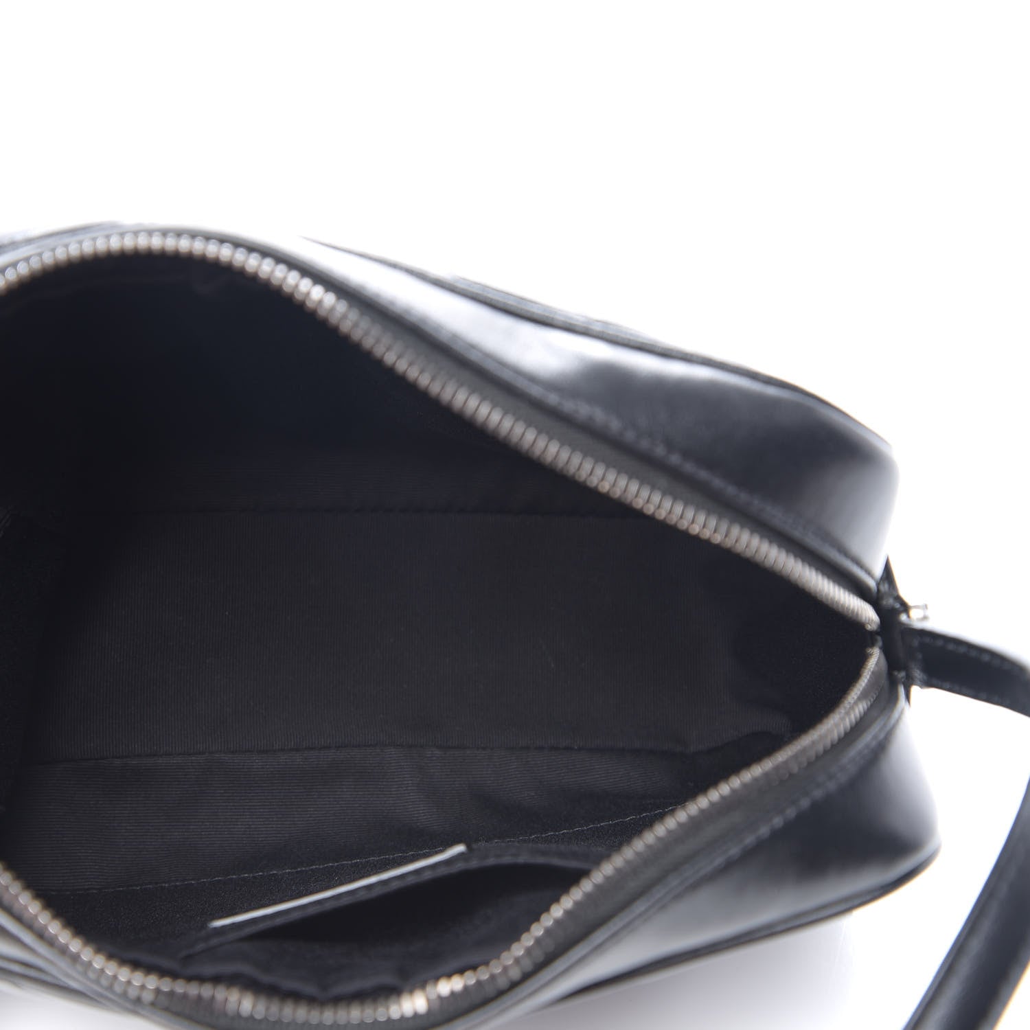 Saint Laurent Calfskin Matelasse Monogram Lou Camera Bag Black 4 of 9