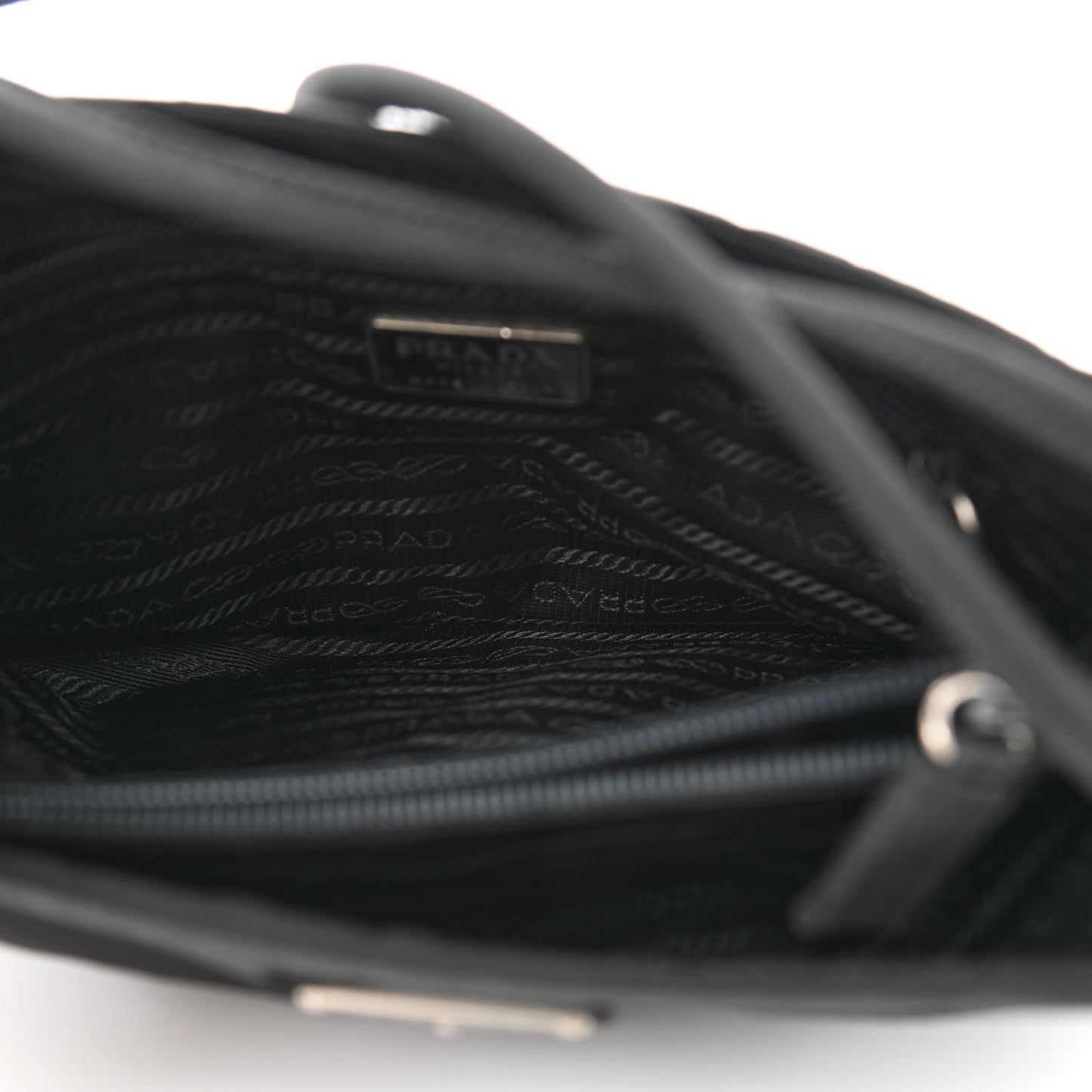 Nylon Vela Shoulder Bag Black